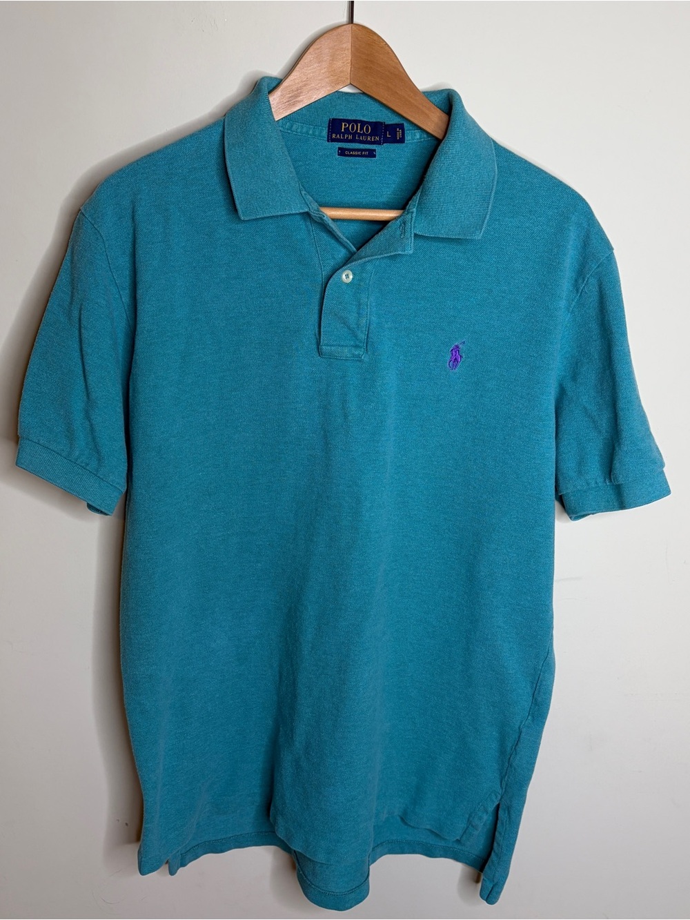 Polo Ralph Lauren Classic Fit Polo Shirt Size Large